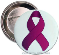 Purple Awareness Buttons