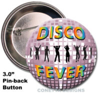 Disco Fever Buttons (Large)