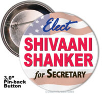 Election Button Design #05 (Large)