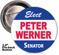 Election Button Design #06 (Large)