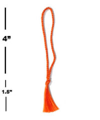 Orange (floss) Tassels - 4''