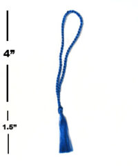 Royal Blue (floss) Tassels - 4''